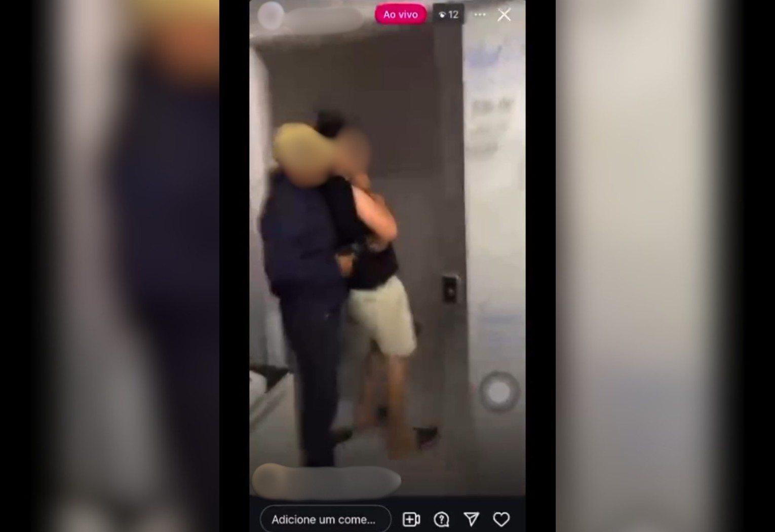 Suspeitos fazem reféns durante assalto e iniciam live após serem cercados no TO: 'Atira não, polícia'