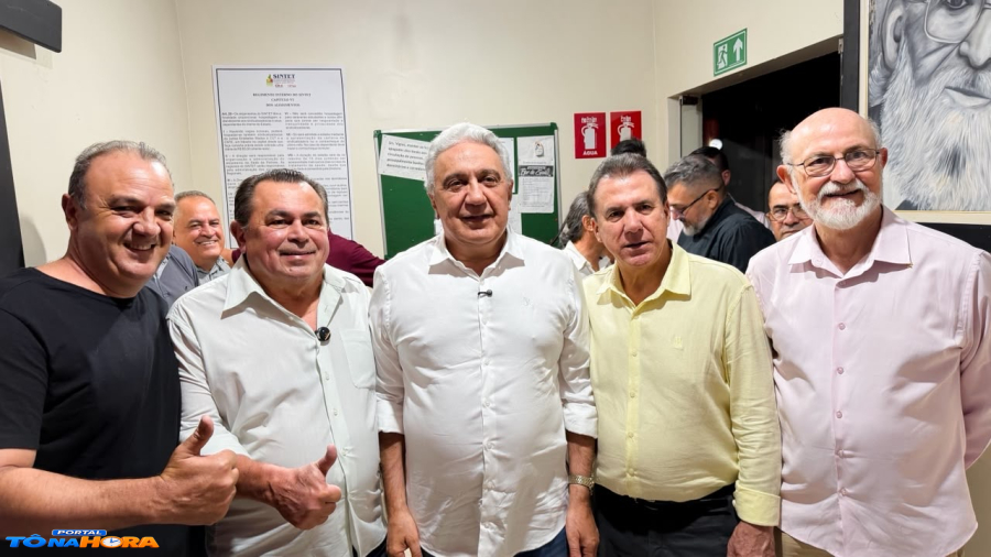 Laurez Moreira participa de plenária com ministro Luiz Marinho e lideranças sindicais em Palmas