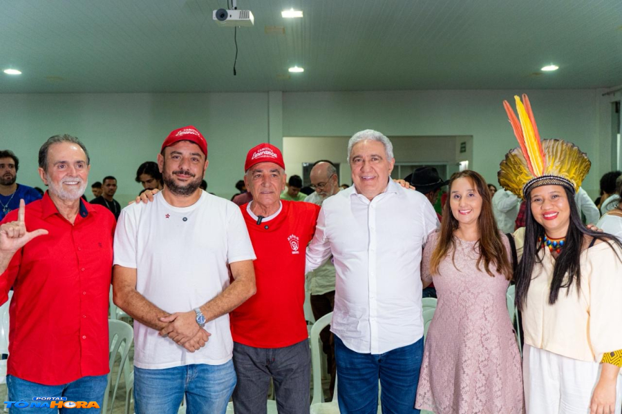 Laurez Moreira prestigia lançamento da pré-candidatura de Edy César a deputado estadual